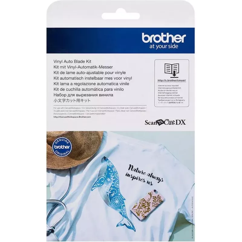 Set de corte Brother CADXVBKIT1 para vinilo con cuchillas de precisión