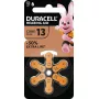Pila para audífonos Duracell EasyTab 13 (PR48) pack de 6