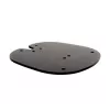 Placa base atornillada al suelo B-TECH SYSTEM X BT8380 para montaje en suelo, 240×240×6 mm, 200 kg, negra