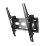 Soporte de pared B-TECH BT8431-PRO/B para pantallas planas 39–55 inch, inclinable -15° a 15°, VESA hasta 400×400, capacidad de carga 50 kg, negro
