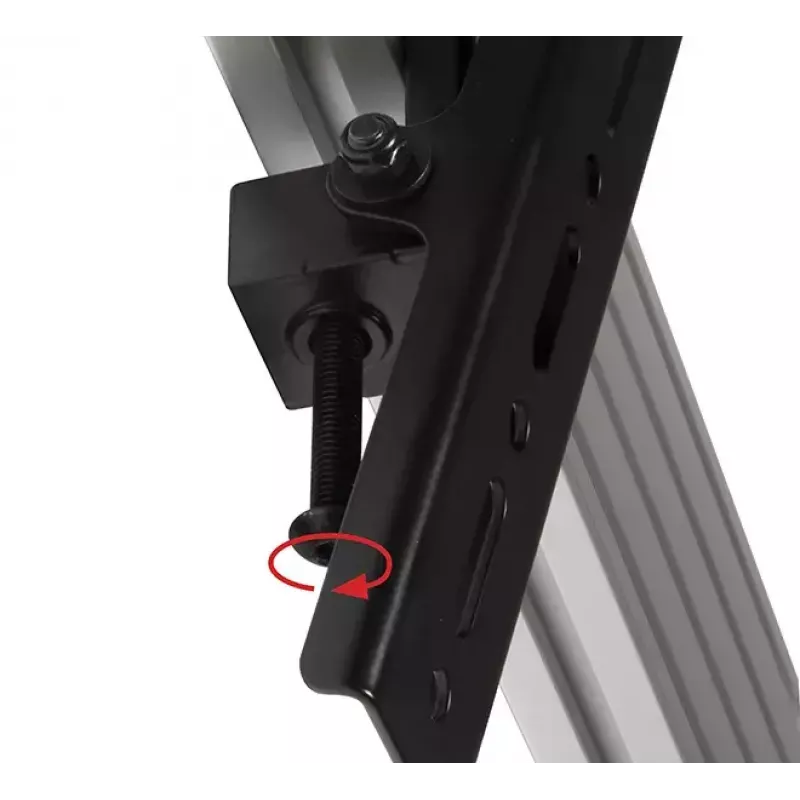 Brazo de montaje para pantalla plana B-TECH SYSTEM X VESA 400 con inclinación para BT8390, negro, 70 kg de capacidad de carga