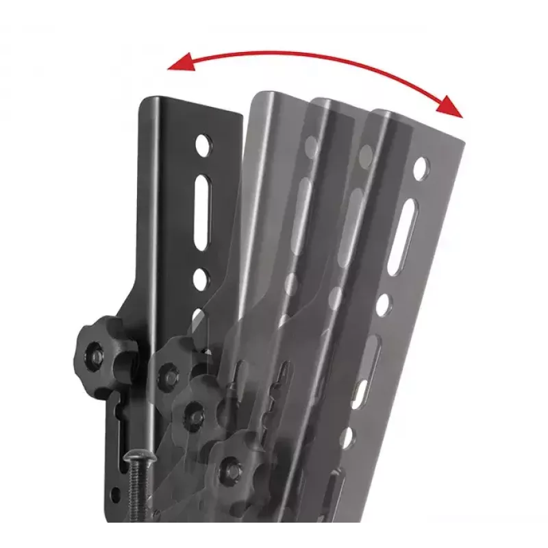 Brazo de montaje para pantalla plana B-TECH SYSTEM X VESA 400 con inclinación para BT8390, negro, 70 kg de capacidad de carga