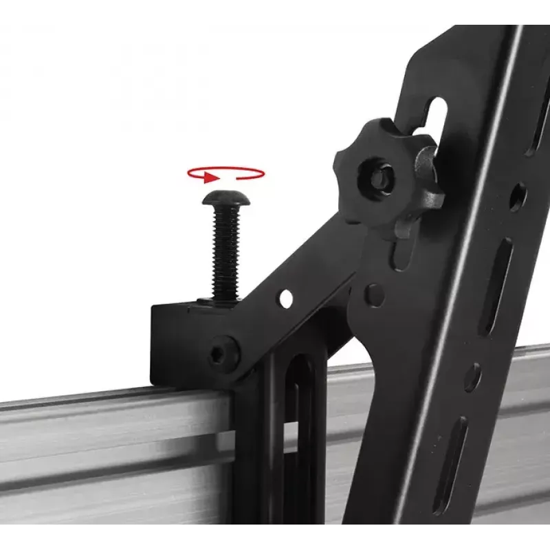 Brazo de montaje para pantalla plana B-TECH SYSTEM X VESA 400 con inclinación para BT8390, negro, 70 kg de capacidad de carga