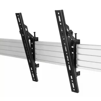 Brazo de montaje para pantalla plana B-TECH SYSTEM X VESA 400 con inclinación para BT8390, negro, 70 kg de capacidad de carga