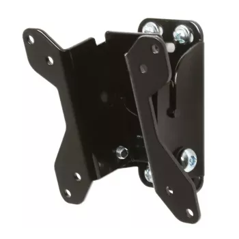 Soporte de pared B-TECH BT7511/B para pantallas planas, inclinable -10° a 17°, hasta 20 kg, para 28
