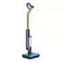 Escoba eléctrica Dyson Clean + Wash Hygiene — batería, limpieza en seco y en húmedo, sin bolsa, 45 min de autonomía, azul/cobre