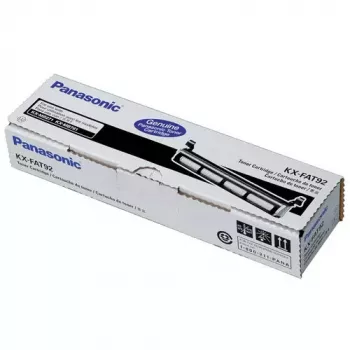 Tóner Panasonic KX-FAT92 negro, original, rendimiento ≈2000 páginas, 1 ud.