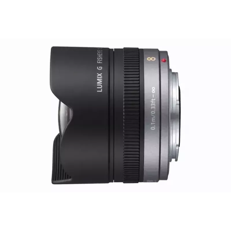 Objetivo de cámara Panasonic H-F008E negro