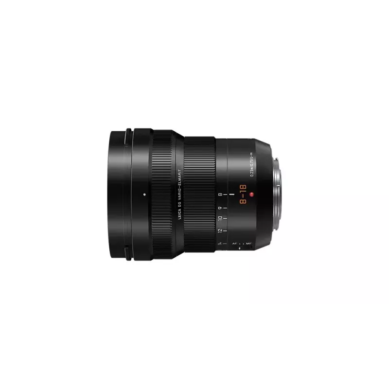 Objetivo de cámara Panasonic H-E08018E negro