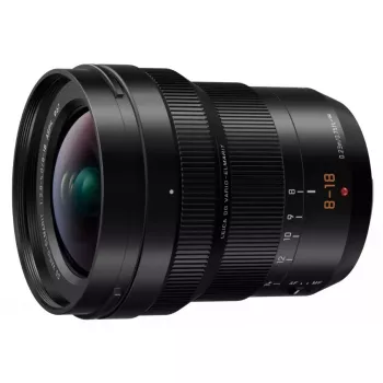 Objetivo de cámara Panasonic H-E08018E negro