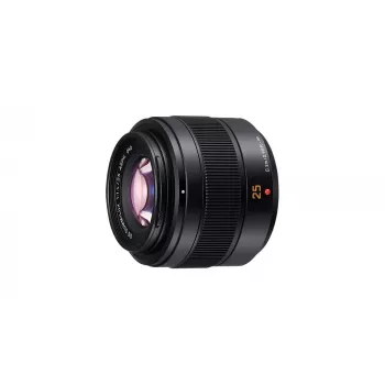 Objetivo estándar Panasonic H-XA025E 9 elementos 7 grupos negro