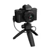 Panasonic Lumix DC-G100D kit de cámara negro con objetivo H-FS 12-32 y empuñadura DMW-SHGR2