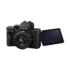 Panasonic Lumix DC-G100D kit de cámara negro con objetivo H-FS 12-32 y empuñadura DMW-SHGR2