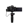 Panasonic Lumix DC-G100D kit de cámara negro con objetivo H-FS 12-32 y empuñadura DMW-SHGR2