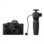 Panasonic Lumix DC-G100D kit de cámara negro con objetivo H-FS 12-32 y empuñadura DMW-SHGR2