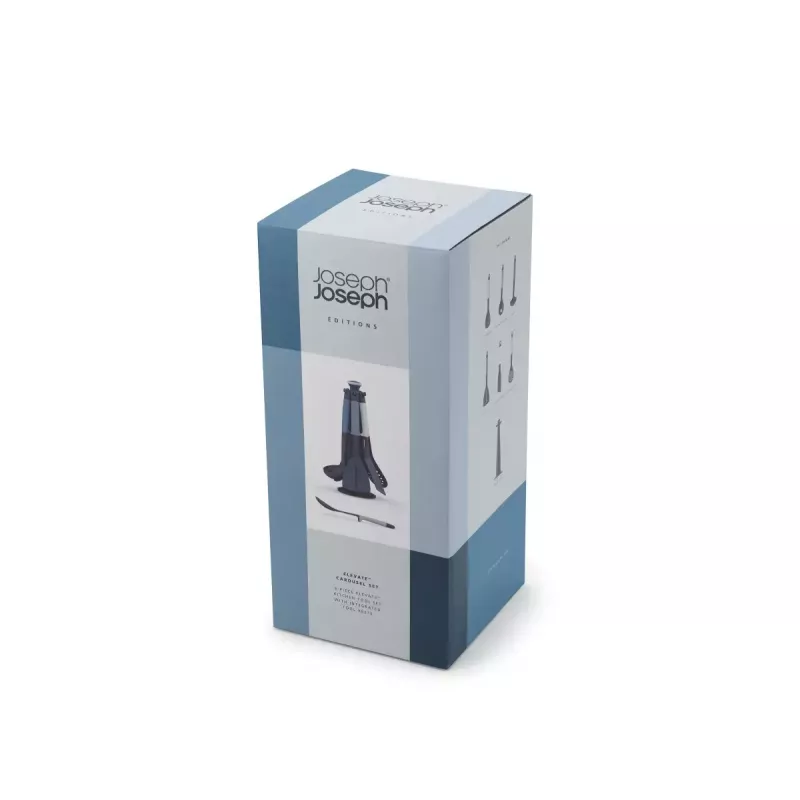 Joseph Joseph Elevate 6 piezas utensilios de cocina azul grisáceo resistentes al calor