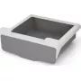Cajón inferior Joseph Joseph 85148, gris – almacenamiento que ahorra espacio bajo el estante, montaje sin herramientas