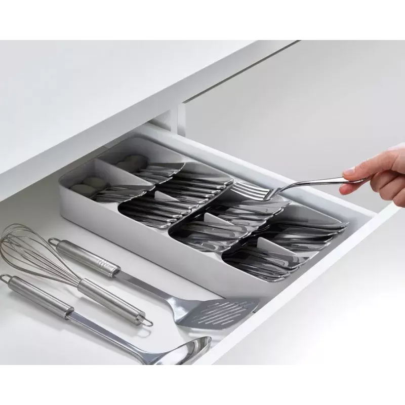 Organizador de cubiertos para cajón Joseph Joseph DrawerStore 176x176x55 mm