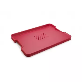 Tabla de cortar Joseph Joseph Cut&Carve Plus multifunción roja 60207