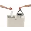 Cesto de ropa Joseph Joseph Tota 90L ecru — capacidad de 90 L, diseño duradero