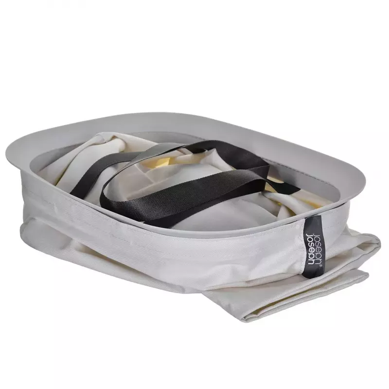 Cesto de ropa Joseph Joseph Tota 90L ecru — capacidad de 90 L, diseño duradero
