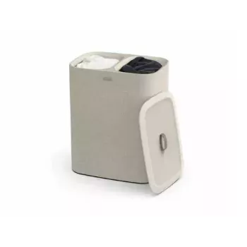 Cesto de ropa Joseph Joseph Tota 90L ecru — capacidad de 90 L, diseño duradero