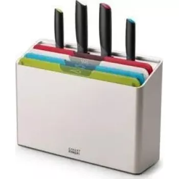 Set de cuchillos Joseph Joseph Folio Icon Plus 8 piezas con tabla de cortar plegable integrada
