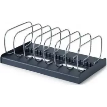 Organizador de bandejas de horno Joseph Joseph 851689, gris diseño compacto para almacenamiento vertical