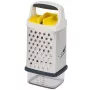 Rallador de caja Joseph Joseph 20225 acero inoxidable transparente blanco
