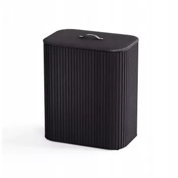 Joseph Joseph Tota Trio Luxe 90 L Cesto para separar la colada, negro