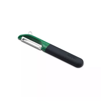 Pelador recto Joseph Joseph 10108 negro verde mango de plástico