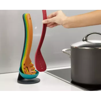 Espátula Joseph Joseph 10124 5 piezas multicolor resistente al calor 200°C
