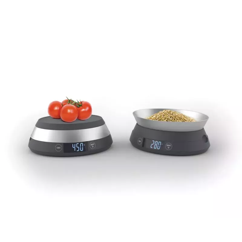 Báscula de cocina electrónica Joseph Joseph SwitchScale gris