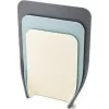 Set de tablas de cortar Joseph Joseph Nest Chop 3 piezas gris, diseño apilable que ahorra espacio