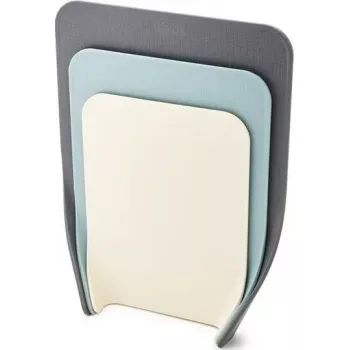 Set de tablas de cortar Joseph Joseph Nest Chop 3 piezas gris, diseño apilable que ahorra espacio