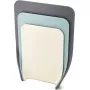 Set de tablas de cortar Joseph Joseph Nest Chop 3 piezas gris, diseño apilable que ahorra espacio