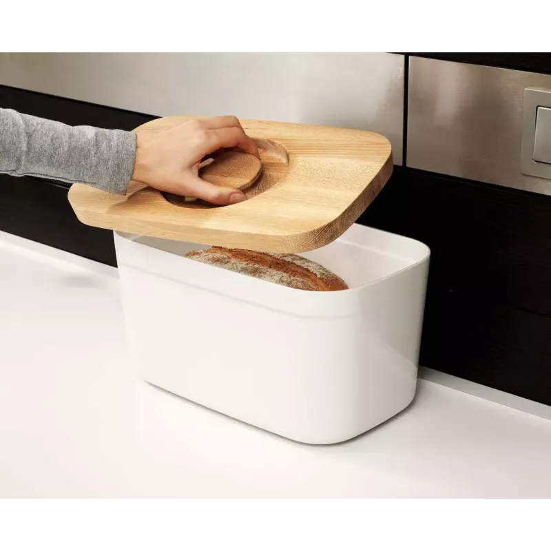 Panera Joseph Joseph Bread Bin rectangular blanca