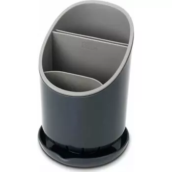 Escurridor de cubiertos joseph joseph Dock gris – diseño compacto, drenaje sencillo (modelo 85075)