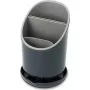 Escurridor de cubiertos joseph joseph Dock gris – diseño compacto, drenaje sencillo (modelo 85075)