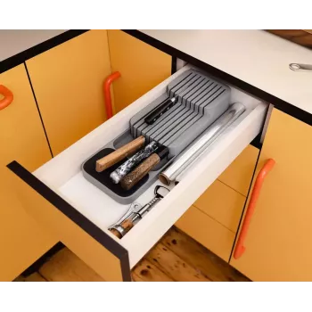 Organizador de cajones Joseph Joseph DrawerStore gris