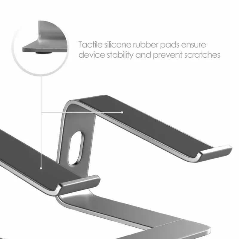 Soporte para portátil Desire2 Supreme Pro plata para portátiles de 43,9 cm (17,3