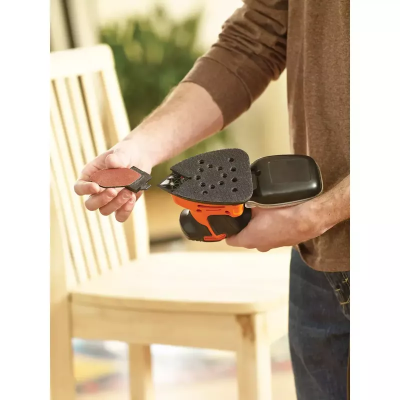 Lijadora orbital portátil Black & Decker KA2000-QS