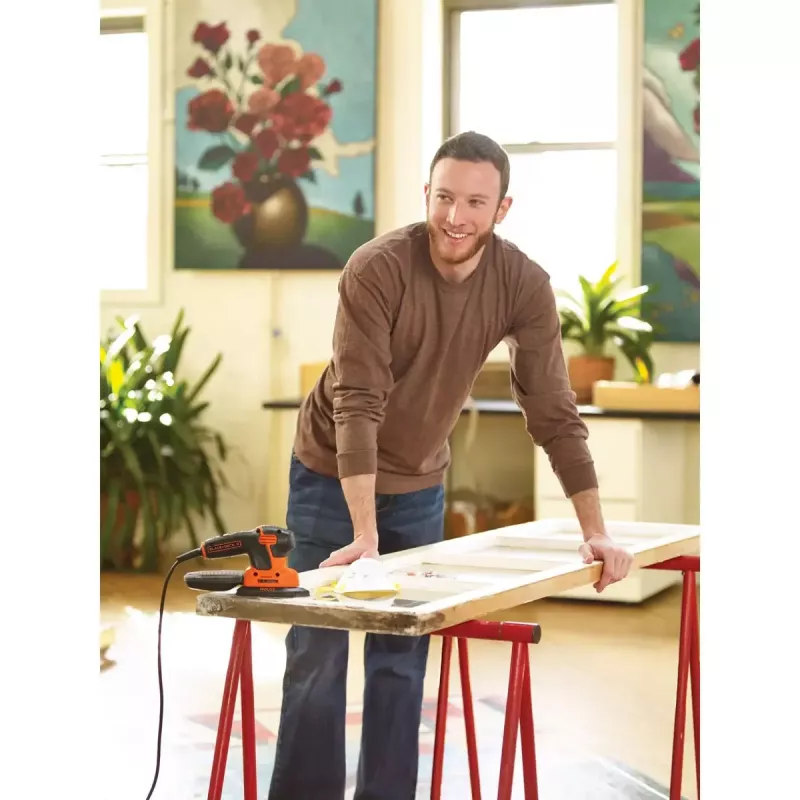 Lijadora orbital portátil Black & Decker KA2000-QS