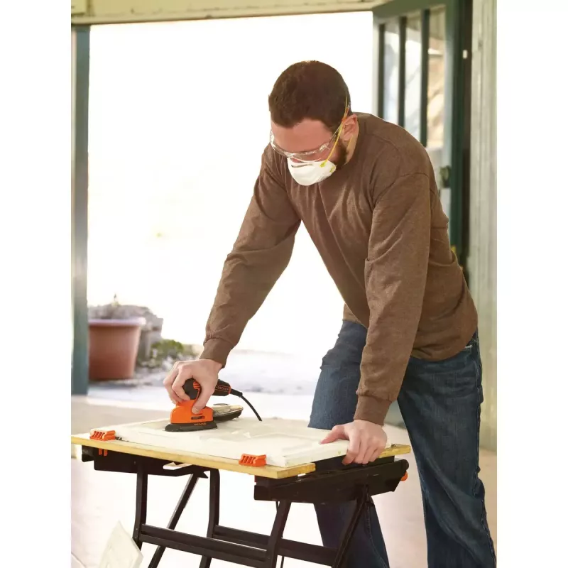 Lijadora orbital portátil Black & Decker KA2000-QS