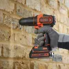 Atornillador taladrador Black & Decker BDCHD18K-QW 1400 min⁻¹, 1,5 Ah, negro, naranja