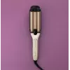 Rizador automático Remington CI91AW — oro rosa/negro, cilindro en forma de S, recubrimiento cerámico, 150–210 °C, cable giratorio de 3 m