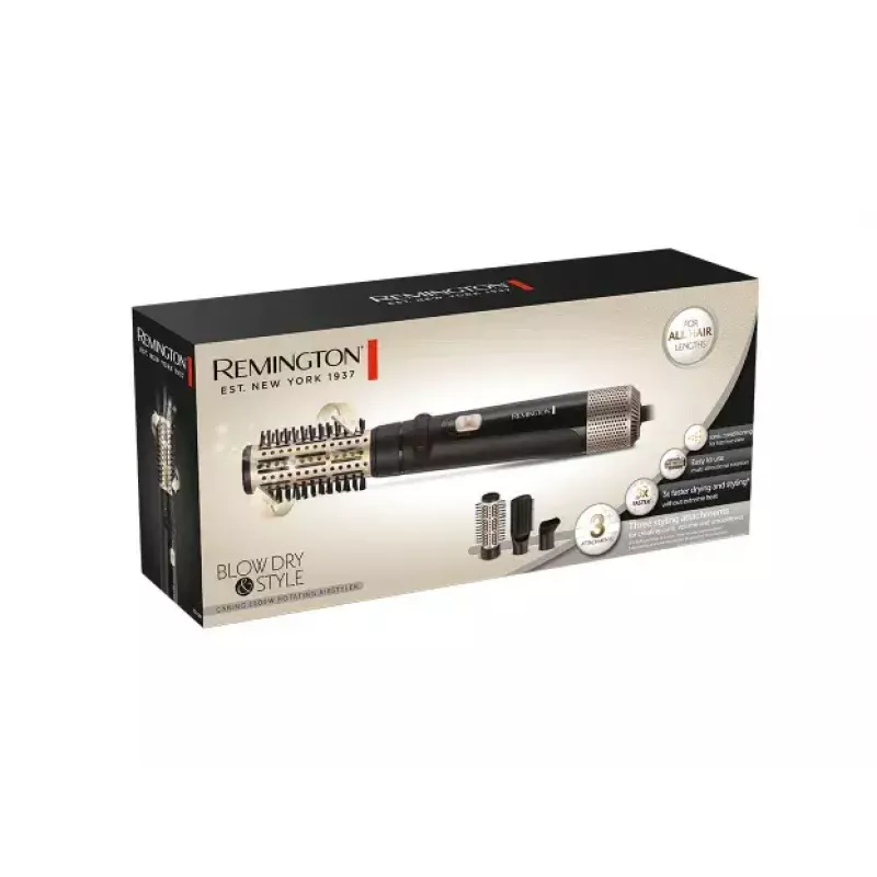 Cepillo de aire caliente Remington AS7580 1000 W Negro Oro