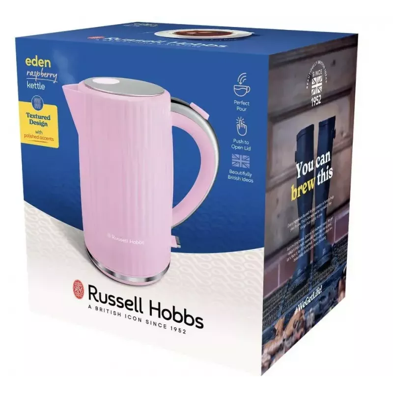 Hervidor de agua Russell Hobbs 1,7 l 2200 W Rosa