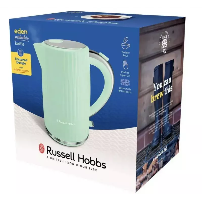 Hervidor de agua Russell Hobbs 27364-70 1,7 L Verde