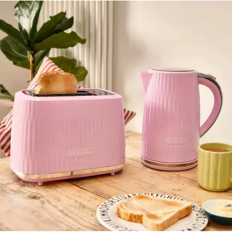 Tostadora Russell Hobbs 27372-56 2 rebanadas 800 W Rosa Acero inoxidable